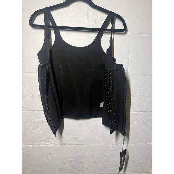 Simiya Tank Shapewear Waist Trainer Black Size Large NWT‎ - Picture 3 of 3